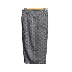 Ripskirt Hawaii Black White Print Women's Activewear Wrap Skirt Size M Pockets